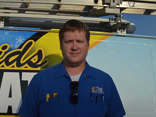 HVAC Technician Jared.