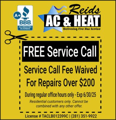 Free Service Call Coupon
