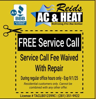 Free Service Call Coupon