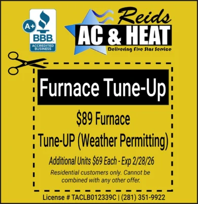 Furnace Tune Up Coupon